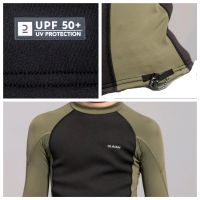 UV-Shirt langarm Kinder UV-Schutz 50+ 900 Neopren schwarz/khaki. Hamburg-Nord - Hamburg Uhlenhorst Vorschau