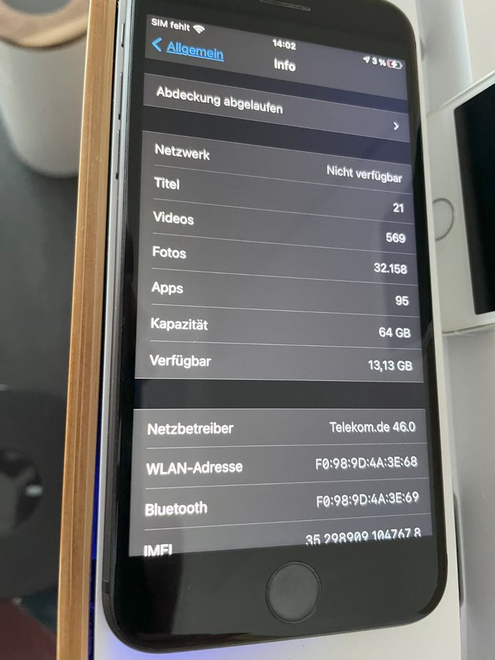 IPhone 8 64Gb in gutem Zustand in Bad Abbach