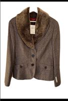 Taifun 42 Luxus Jacke Blazer Wollmischung Pelzkragen Tweed NP180 Friedrichshain-Kreuzberg - Kreuzberg Vorschau