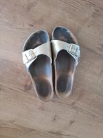 Birkenstock Madrid,  Gold Gr. 39 Hessen - Breidenbach (bei Biedenkopf) Vorschau