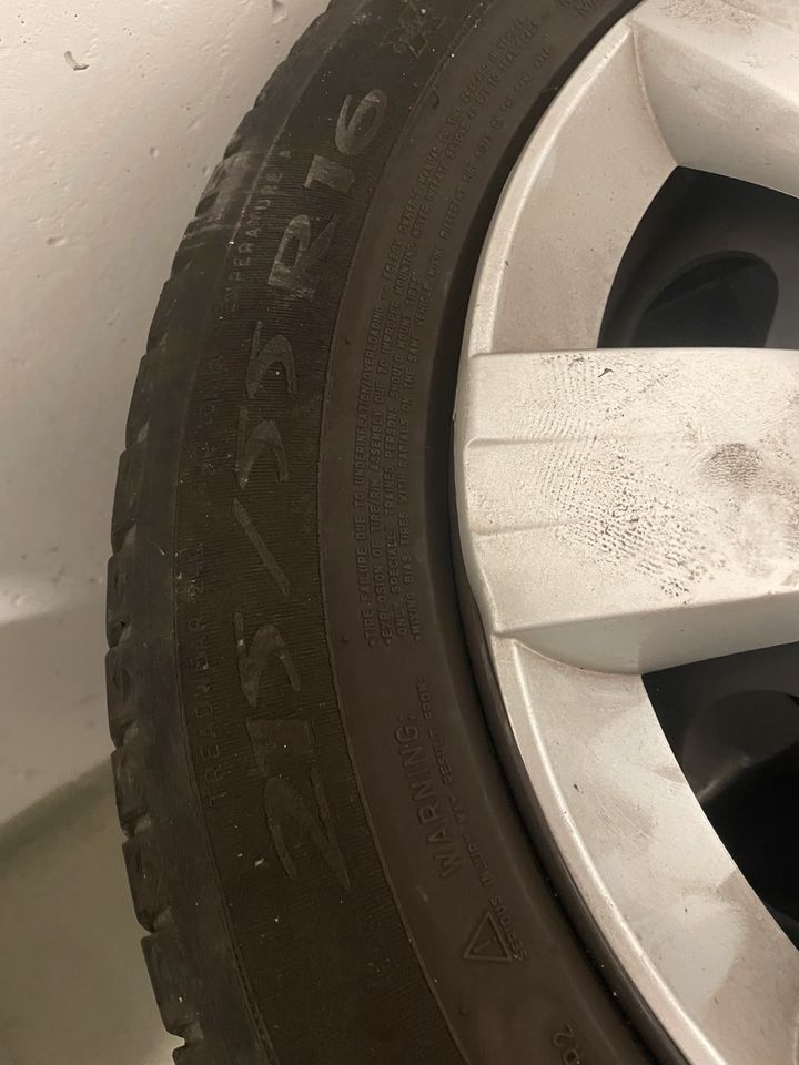 Michelin Sommerreifen 215/55 R16 auf Stahlfelge in Gremmendorf