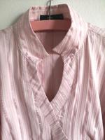 Zero Bluse Shirt Streifen Rosa Trompeten Ärmel Gr. 36 Niedersachsen - Bad Bodenteich Vorschau