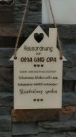 Oma & Opa Schild / Hausordnung / Geschenk *personalisiert* Niedersachsen - Upgant-Schott Vorschau
