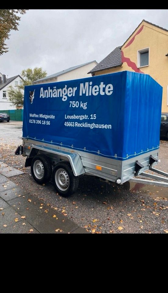 ❌❌ Anhänger Mieten 750 KG in Recklinghausen