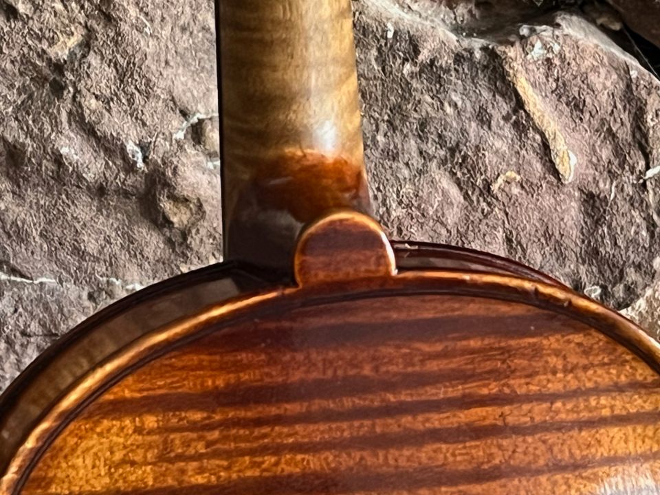 Meisterlich gebaute alte deutsche 4/4 Konzert- Geige Violine 1930 in Freiburg im Breisgau