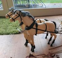 Barbie Kutsche 2 Dallas Pferde gelenkpferde  vintage 80er Bonn - Beuel Vorschau