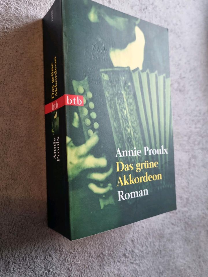 Das grüne Akkordeon Roman Annie Proulx Taschenbuch btb 670 S. Deu in  Wuppertal - Ronsdorf | eBay Kleinanzeigen ist jetzt Kleinanzeigen