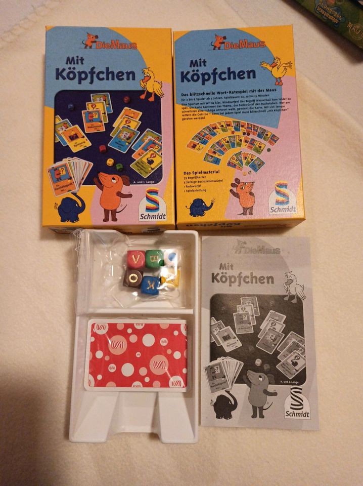 Die Maus "Mit Köpfchen" v. Schmidt Spiele" in Echzell 