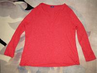 Pullover TOM TAILOR; Gr. XXL; rot mit wenig beige, V-Ausschnitt Berlin - Steglitz Vorschau