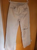 jeans, Damen Gr 40 beige Bershka Brandenburg - Schönefeld Vorschau