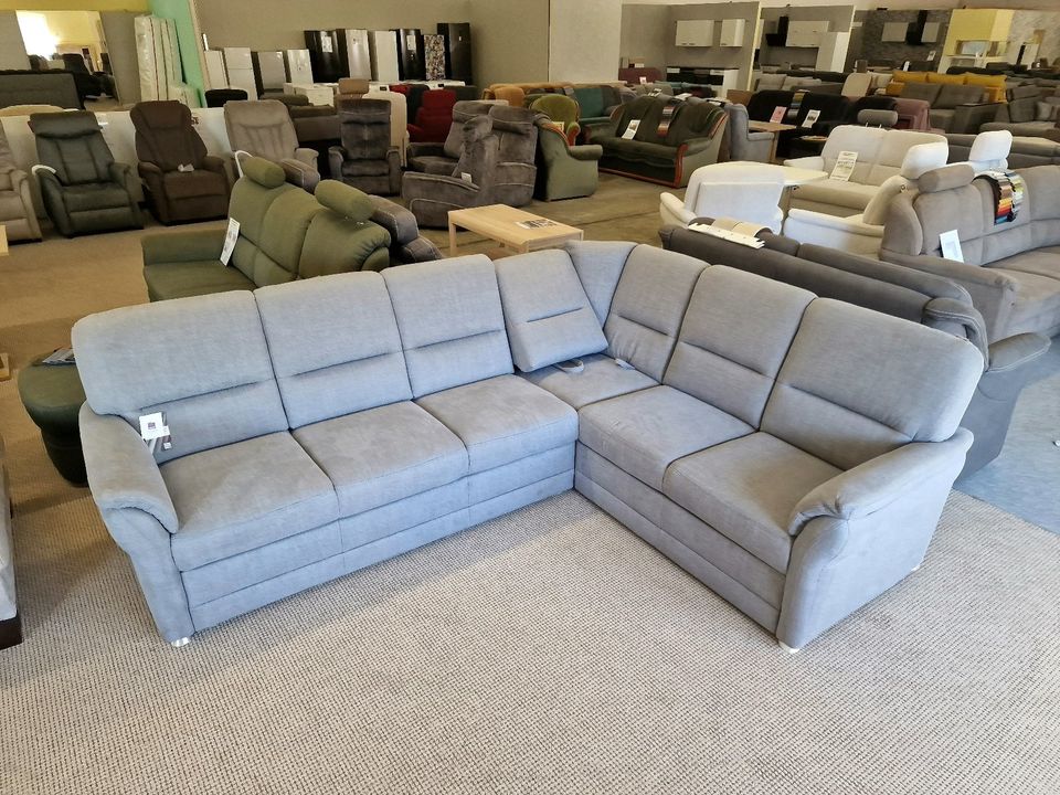 0% FINANZIERUNG NEU - INDIVIDUELL PLANBARE Eckcouch Wohnlandschaft Funktions - Couch FEDERKERN Sofa Canape Sessel in Pampow