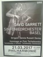 Fanartikel "David Garrett" Plakat (NEU) Baden-Württemberg - Freiburg im Breisgau Vorschau