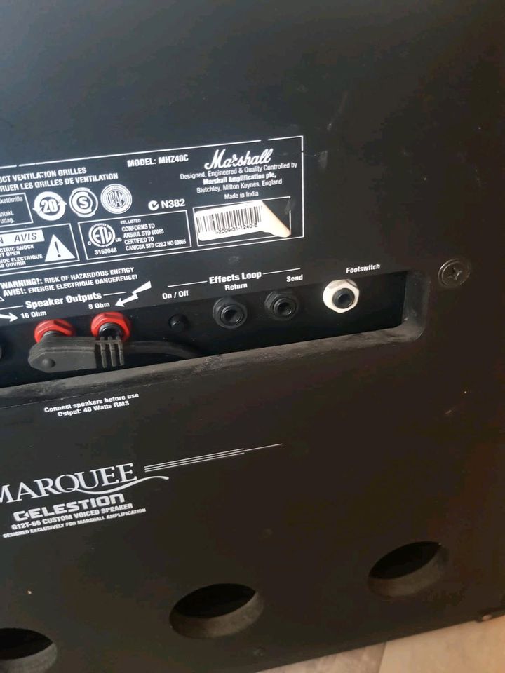 Marshall Verstärker Haze 40 MHZ40C Box Audio in Herne