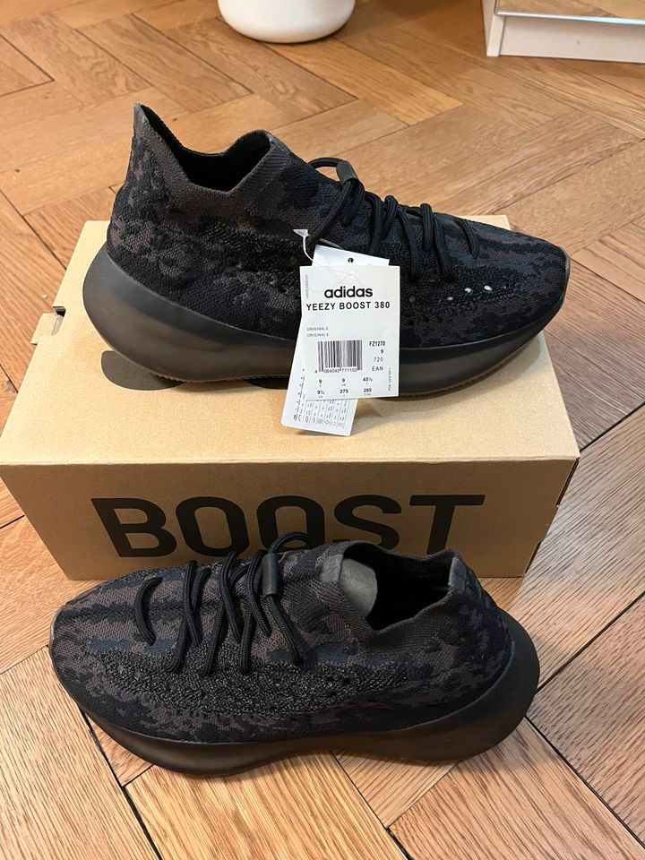 Yeezy Boost 380 Onyx schwarz❗️neu & ungetragen❗️ in Wiesbaden