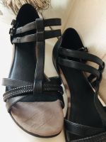 ❣️ Graceland Schuhe Slipper Sandalen schwarz Leder 42 8 Neu Nordrhein-Westfalen - Kreuztal Vorschau