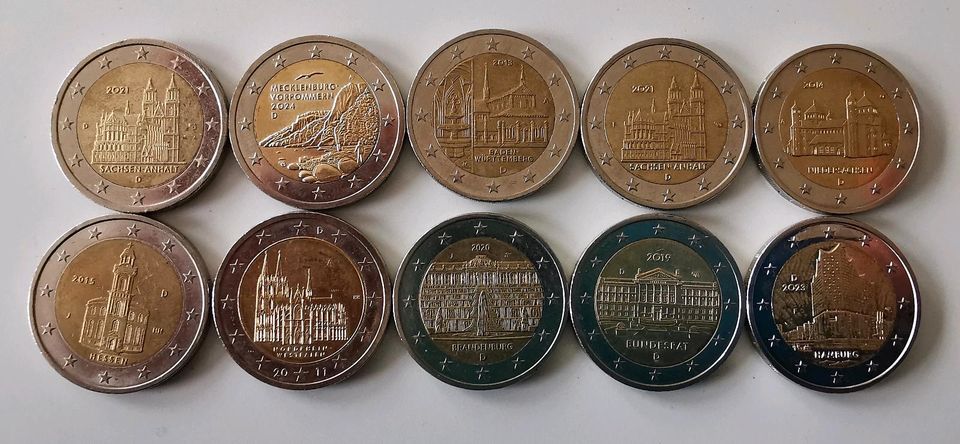 Euro Münzen in Coburg