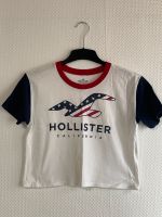 Hollister T-Shirt Gr. XS-S, weiß, kurz, sehr gut! Stuttgart - Stuttgart-Süd Vorschau