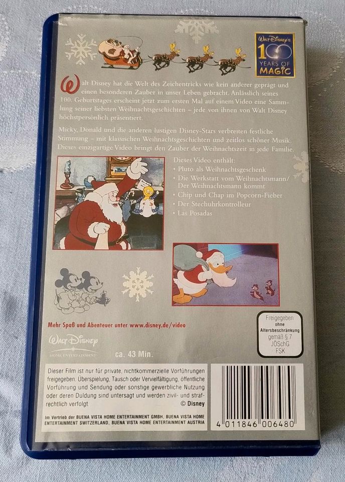 DISNEY Weihnachten Lieblingsgeschichten VHS | Sammlung Fröhliche in Rheinbach