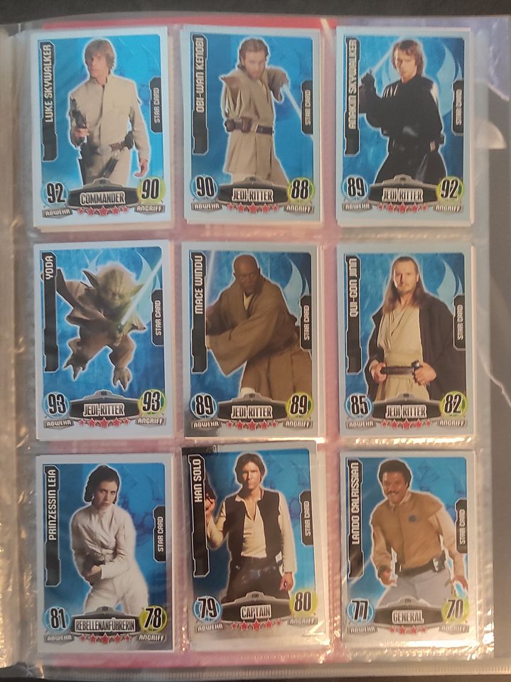 Star Wars Force Attax Sammelmappe Serie 1 Movie in Großenwiehe