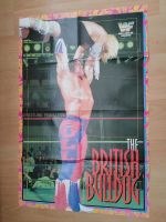 WWF Poster mit The British Bulldog Davey Boy Smith 82 x 54 cm WWE Hannover - Herrenhausen-Stöcken Vorschau