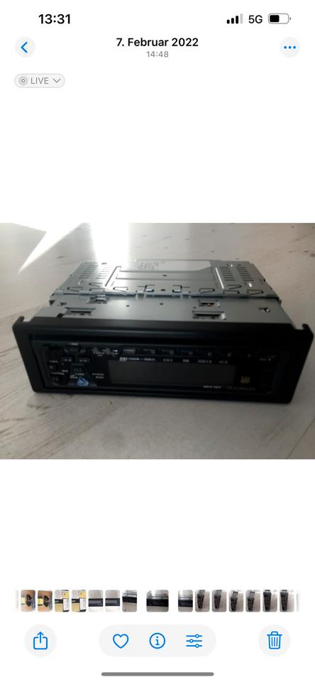Neuwertige KENWOOD Autoradio – Stereoanlage mit CD Wechsler in Mainz