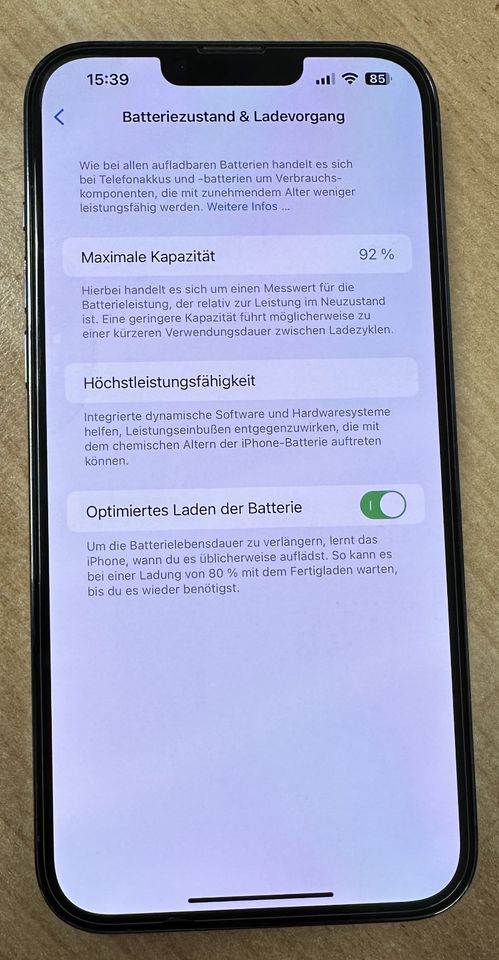 iPhone 13 Pro Max 1TB Sierrablau SUPER Zustand in Mainz