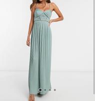 Plissiertes maxikleid langes Kleid Sommer Hochzeitsgast mint grün Bayern - Cham Vorschau