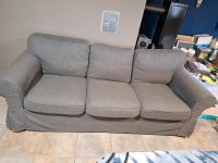 Ecktrop Ikea Sofa 3-Sitzer grau Nordrhein-Westfalen - Bad Berleburg Vorschau