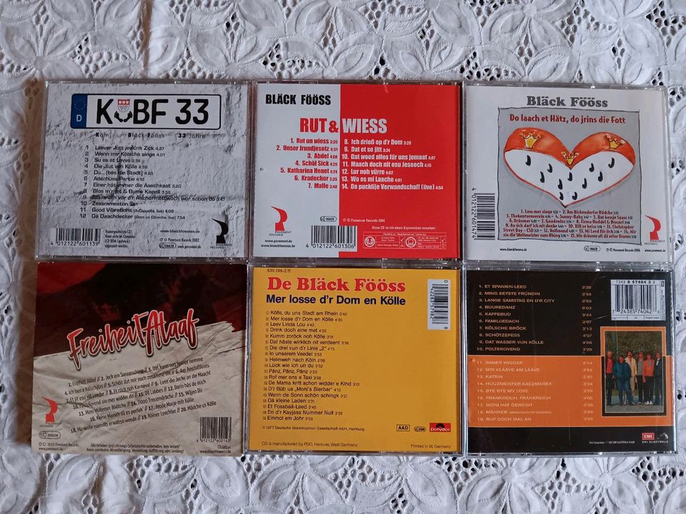 32 CD s BLÄCK FÖÖSS Sammlung plus Bonus TOP KÖLN !!!!!!!!!!!!!!!! in Elsdorf