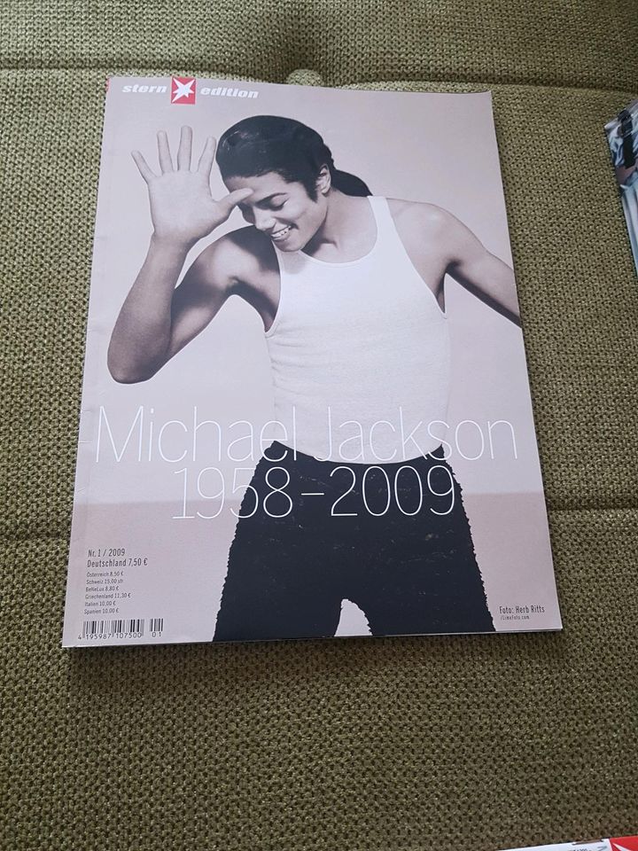 Michael Jackson Sammlung Bücher Stern in Maintal