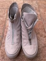 Converse Allstar Sneakers weiß Echtleder, Gr. 5 / 37,5 Leder Sachsen-Anhalt - Aschersleben Vorschau