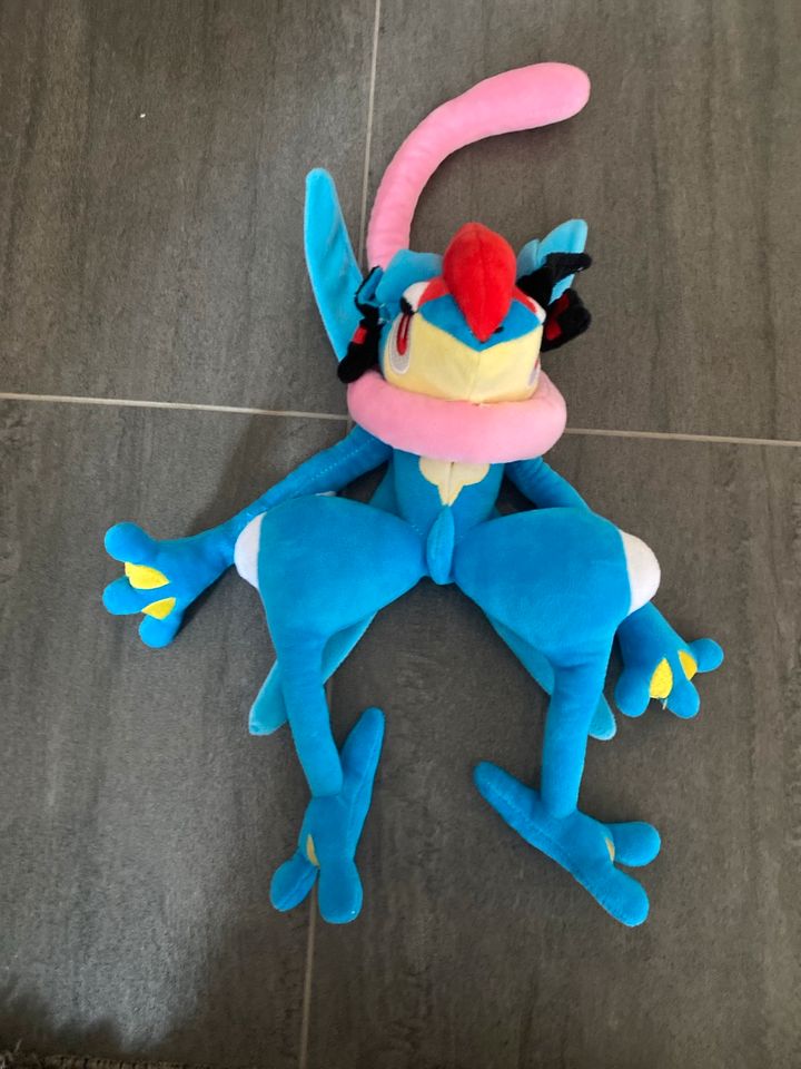 Quajutsu Greninja XY Plüsch Pokémon in Nürnberg (Mittelfr)