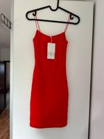 Zara minikleid mit schmalen Trägern rot S Niedersachsen - Oyten Vorschau