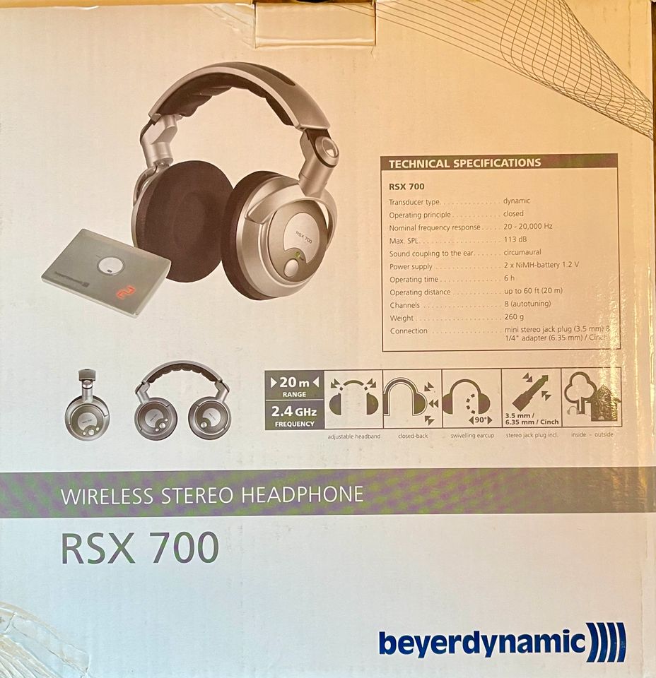 Funk-Kopfhörer "beyerdynamic RSX 700" in Altrip