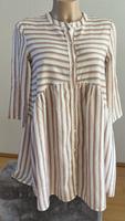 HALLHUBER KLEID 36 s braun weiß gestreift Sommer vintage y2k mode Baden-Württemberg - Aichtal Vorschau