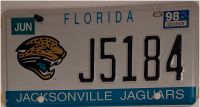Kennzeichen Florida Jacksonville Jaguars Bayern - Ebersberg Vorschau