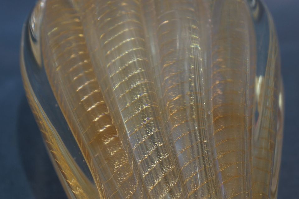 Vintage Cordonato d´Oro Murano - Glas - Vase von Seguso in Düsseldorf