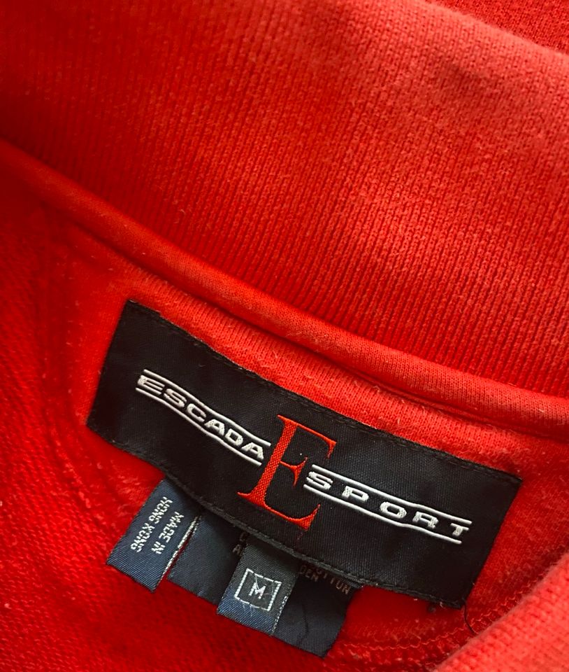 Escada Sport Sweater Sweatshirt rot Größe M in Coburg