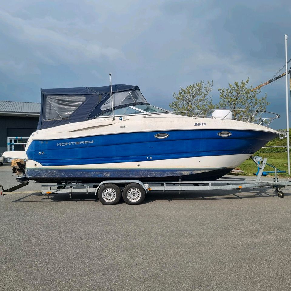 Monterey 265 SC Sport Cruiser Motorboot 6,2l Mercruiser Radar in Nübbel