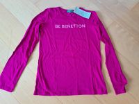 Benetton Langarmshirt *Neu* pink Mädchen, Größe 140 Hessen - Wildeck Vorschau