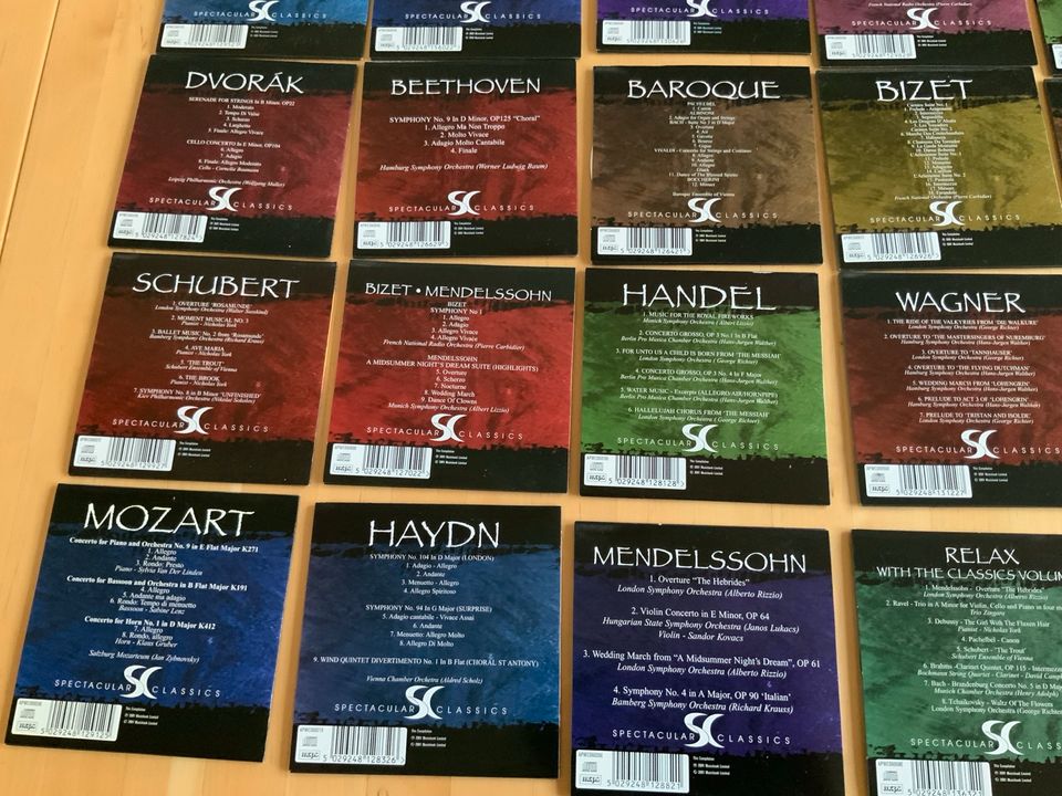 Spectacular Classics, 40 Cds, Box, Klassik, Neuwertig in Weißenohe