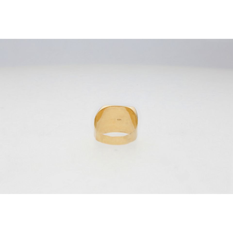 GOLD HERREN RING 14k 585 Gr. 66 4,77g Gelb Gold AU in Berlin