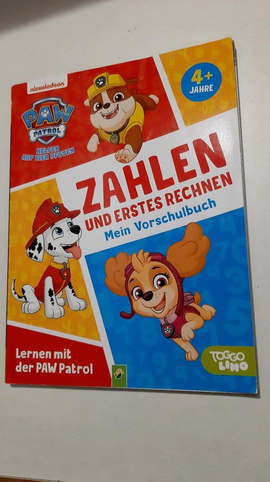 Paw Patrol Vorschulbuch Vorschulblock in Mihla