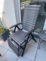 Tectake Liegestuhl Relaxsessel Polyrattan grau anthrazit Nordrhein-Westfalen - Haan Vorschau