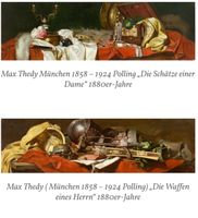 Zwei Gemälde von Max Thedy (1858 München – 1924 Polling) Thüringen - Bad Liebenstein Vorschau