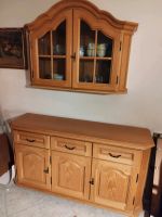 "Buffet - Set" Sideboard+ Hängevitrine Echtglas Holz massiv Bayern - Röttenbach (bei Erlangen) Vorschau