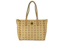 ✅MCM SCHULTERTASCHE TASCHE SHOPPER LEDERTASCHE LEDER BEIGE 2930 Nordrhein-Westfalen - Leverkusen Vorschau