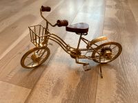 Deco Fahrrad aus Gold Metall &holz nagelneu Friedrichshain-Kreuzberg - Kreuzberg Vorschau