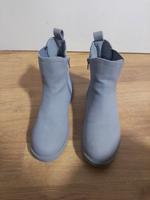 Boots Stiefeletten Chelsea-Boots grau Größe 37 Niedersachsen - Oetzen Vorschau