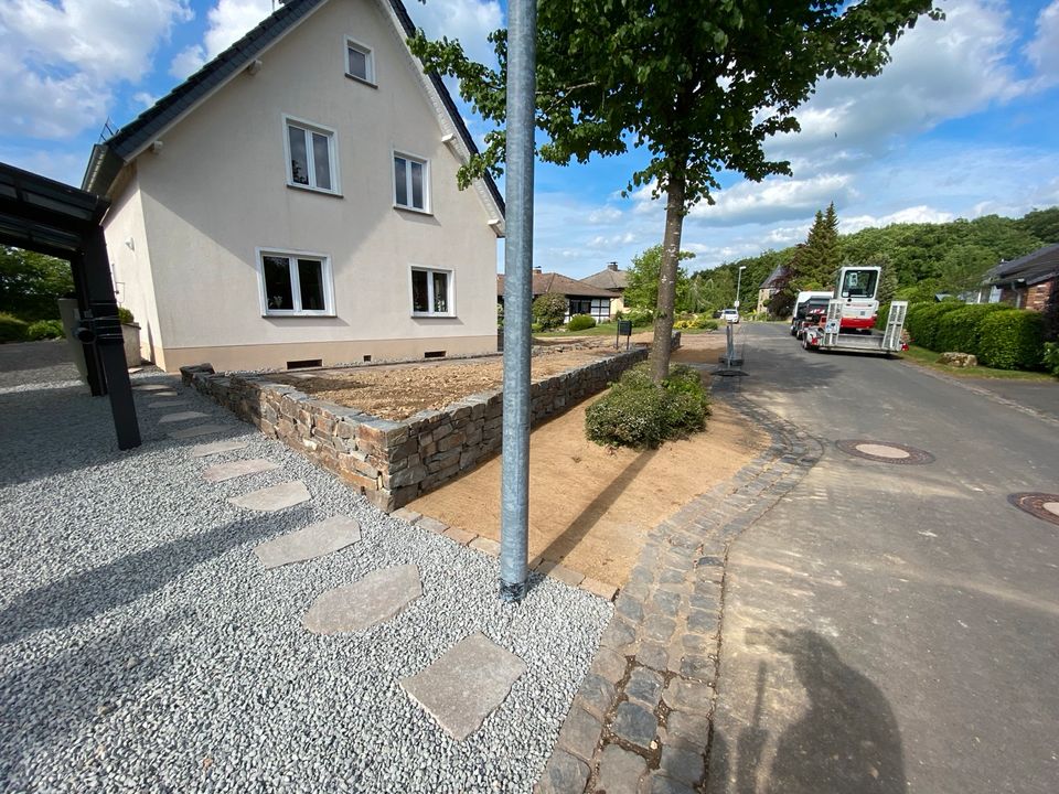 Baggerarbeiten, Pflasterarbeiten (Garten-und Landschaftsbau) in Schleiden